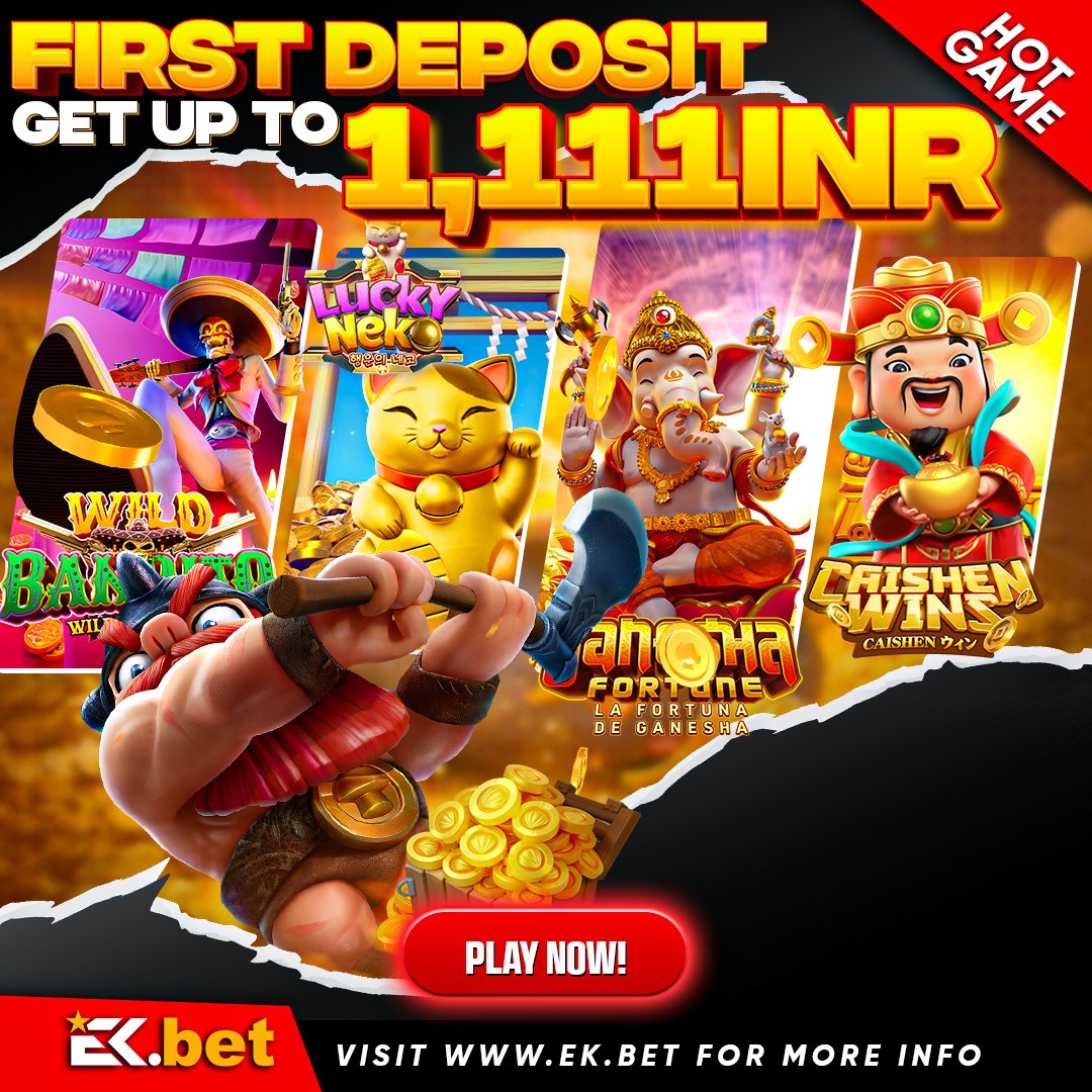 ekbet888's tweet photo. 🌞 Wow! Start Your Day with Huge
Rewards! 🎉
💰 Get up to ₹1,111 DAILY First Deposit Bonus on
EKBET!

🎯 Deposit, Play &amp; Win – Every Day!
📲 Join now and claim your bonus instantly!

#EKBET #DailyBonus #FirstDeposit #WinBig
#PlayDaily #1111Bonus #StartWinning https://t.co/vVsK3JRH9D