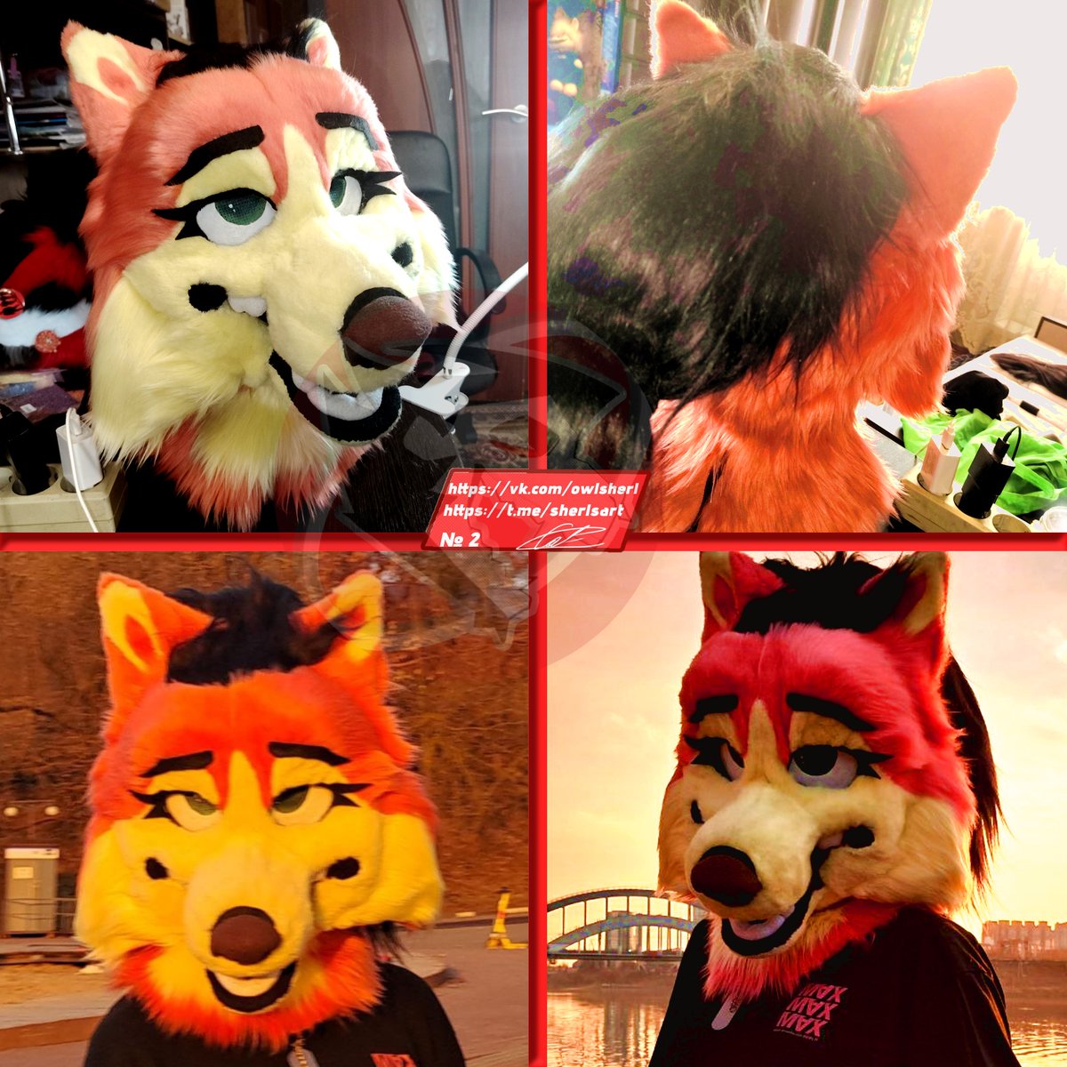 Sherlsup's tweet image. Remember I said that I can also make fursuits, at least it looks like a fursuit.
This is my second job.