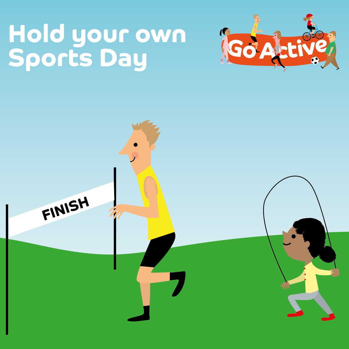 Hold your own sports day competition! #GoActive with Beat the Street and plan an afternoon of activities to get the kids moving! bit.ly/3YERgEz <a href="/BarnsleyMoving/">What's Your Move Barnsley</a> <a href="/ActiveBarnsley/">Active Barnsley</a>