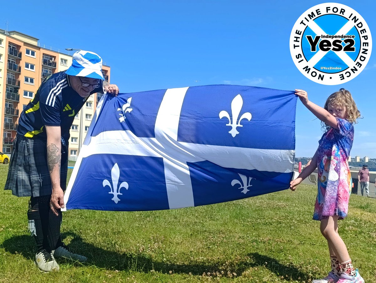 QuebecScotland's tweet image. 🏴 #YES2Kirkcaldy
July 12, 2025. ⚜️#Fleurdelisé of #Québec in #Kirkcaldy. Now is the time for Independence.🏴Saor Alba Gu Bràth! ⚜️#ViveleQuébeclibre!
Photo:@neil_haston. #Yes2Independence #Yes2Indee #YesScotland #AUOB #Scotland #ScottishIndependence #polQc #Québeclibre #paysQc