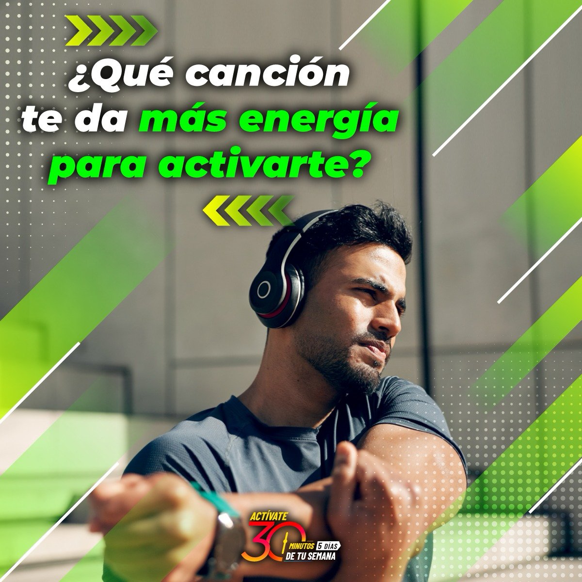 Comenta con qué canción inicias tu día al momento de activarte…