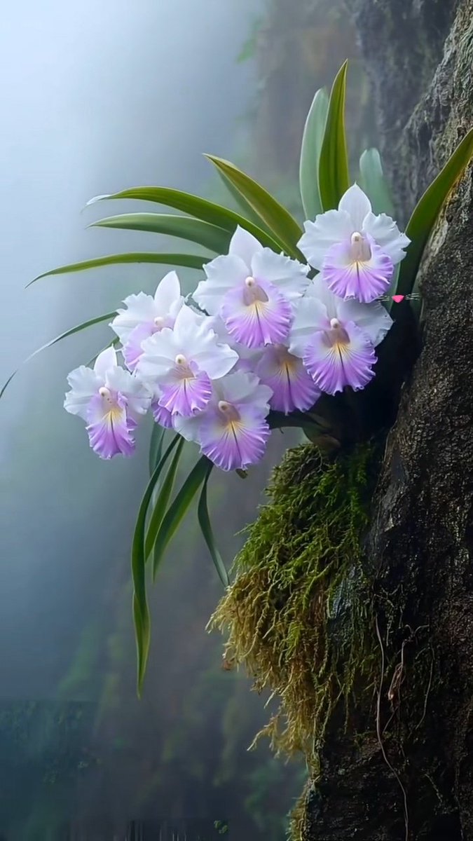 Beautiful orchid 💜🤍
Pinterest 📷