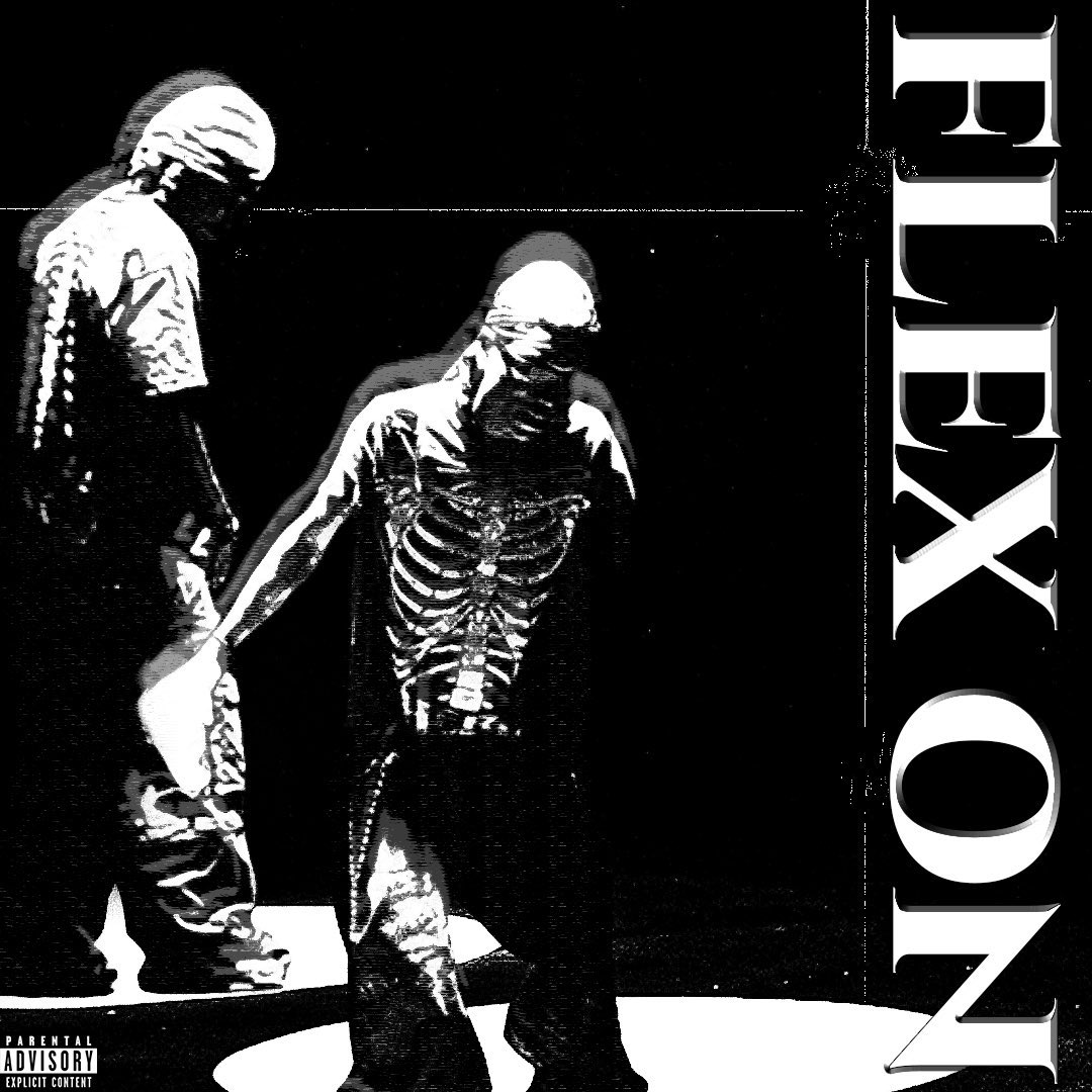 BloodyR6100's tweet photo. New music!

Flex on feat @jaypopp1n out now!!

Artwork by @nightowl
Prod by @Orheezy 
M &amp; M @jaypopp1n 

#coldestll #flexon #newmusic2025 https://t.co/HSLx3fOhUB