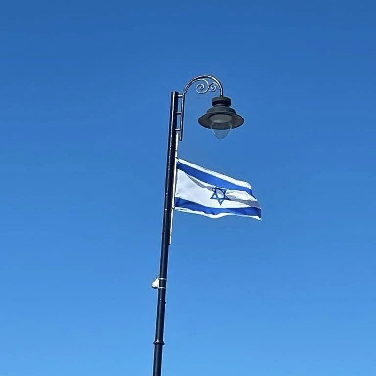 IrishUnity's tweet image. An Israeli flag was erected last night in Bessbrook 😡
Local residents removed it today 👏
Ireland stands with Palestine 🇮🇪🤝🇵🇸
