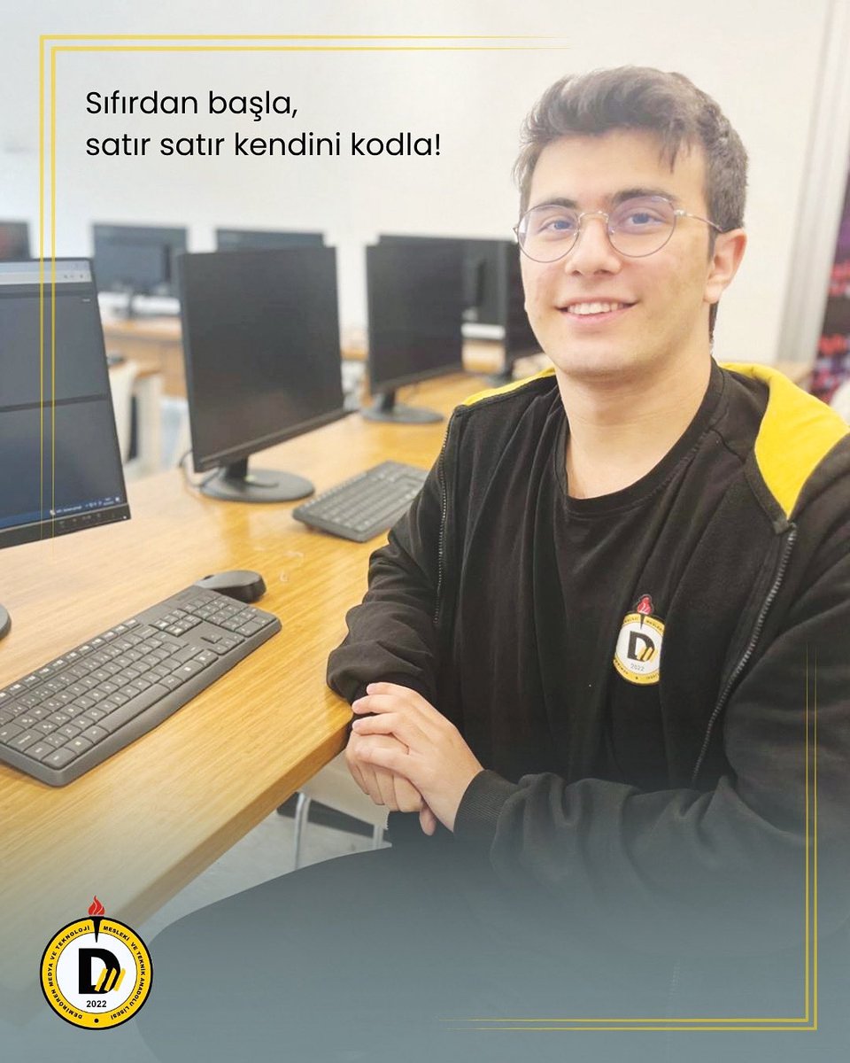 Kodlarla geleceği şekillendiriyoruz! Demirören Medya ve Teknoloji Lisesi'nde teknolojiye bizimle yön vermeye hazır mısın?

📍 100. Yıl Mah. 2264. Sk. Demirören Medya Center Blok No:1 Bağcılar / İSTANBUL
📞 0212 432 00 33 – 0507 015 11 77

*Ücretsiz ve Devlet Okulu

#DemirörenMTAL