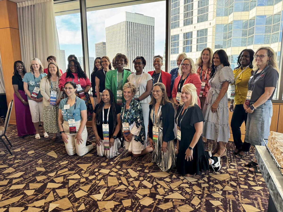 Women in school leadership met up bright and early for breakfast, conversation, and connection at #principalsUNITED.

The sisterhood of female school leaders is strong in NAESP. Want to be part of it? Join the Center for Women in Leadership at naesp.org/cop. #WeAreNAESP