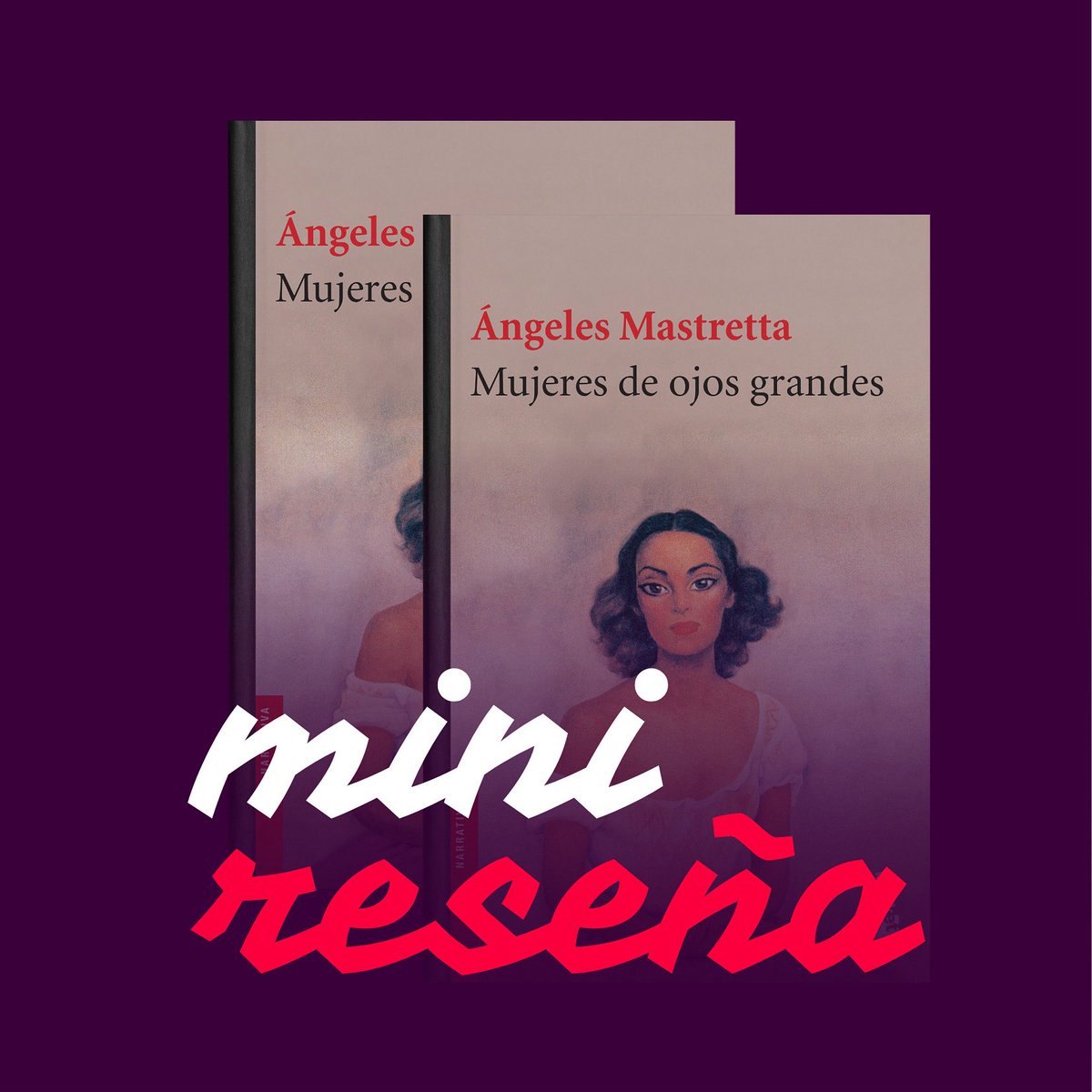 ¡🆕 blog! Un libro donde cada mujer encuentra su propia voz y transforma lo cotidiano en libertad. Lee nuestra mini reseña de Mujeres de ojos grandes (Seix barral, 2021) de Ángeles Mastretta en nuestro blog y descubre por qué estas historias siguen inspirando.