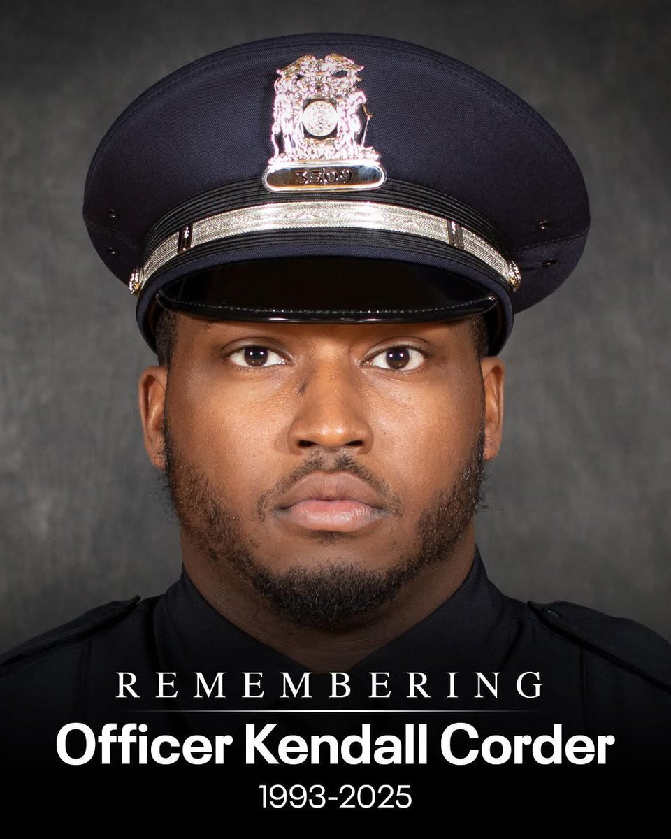 Remembering Officer Kendall Corder
1993–2025

A warrior. A protector. A man who wore the badge not for glory, but for duty. Officer Kendall Corder stood between evil and the innocent… and he paid the ultimate price.

He was shot and killed by a criminal near 25th and Garfield….