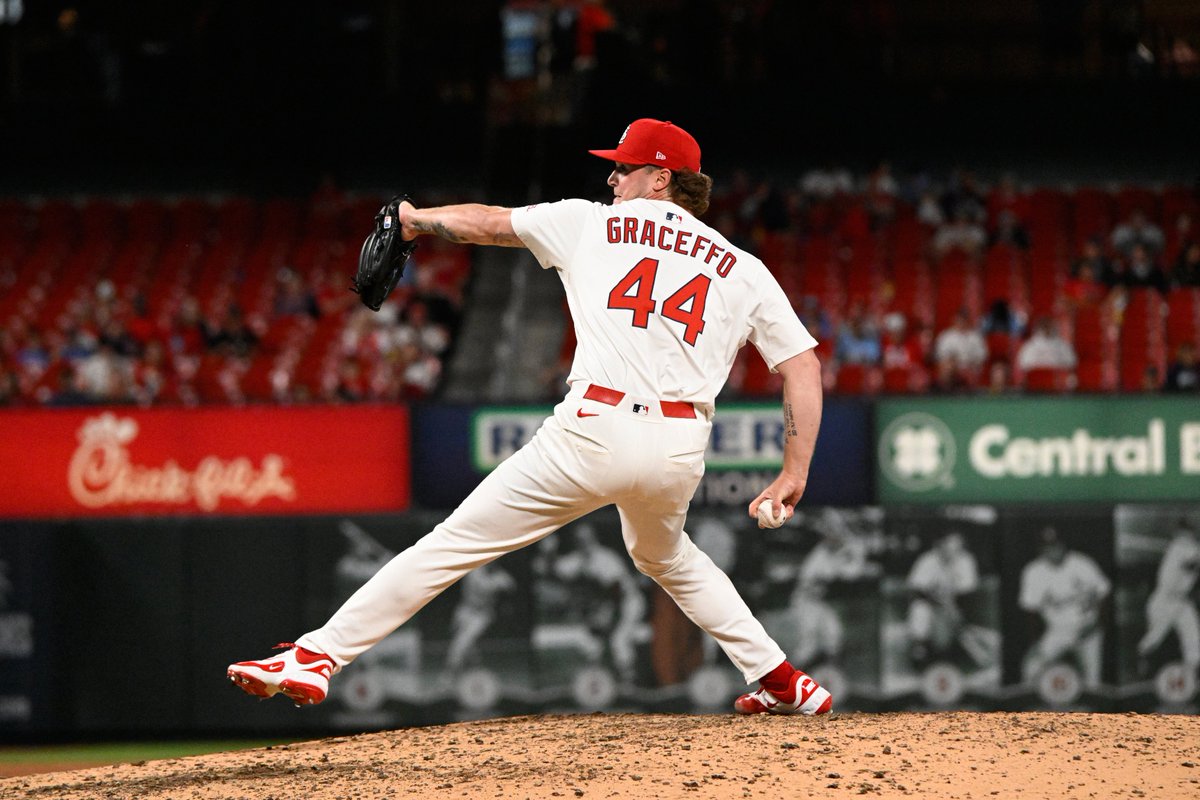 Cardinals's tweet image. RHP Gordon Graceffo has been recalled from Memphis (AAA).

RHP Matt Svanson has been optioned to Memphis.