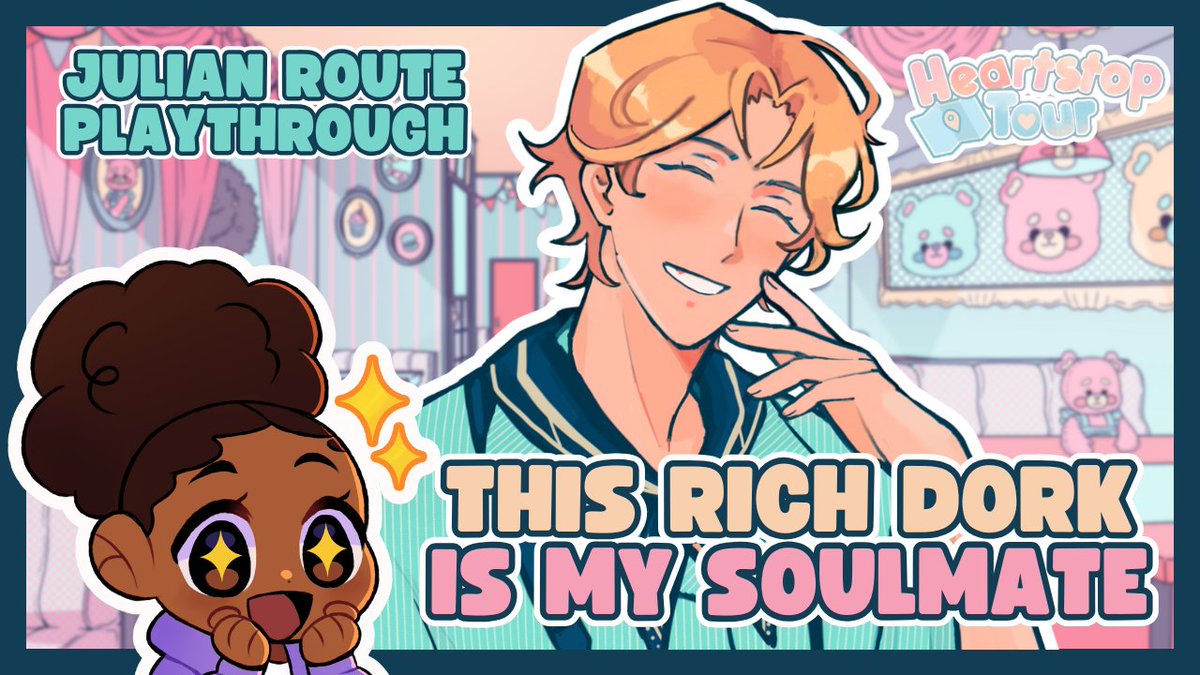 💗 New Video!💗 Faked Being A Tour Guide to Bag A Rich Himbo - Heartstop Tour - Julian Playthrough

I fell head over heels for this rich himbo dork in <a href="/HeartstopTour/">Comfort Kuma Studios</a>! Julian is my soulmate (we share the same chaotic brain cell)!

Watch the video: youtu.be/SENwyj0SBIk