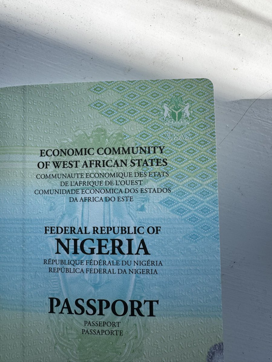 #OurFavOnlineDoc 🩺 🇬🇧 (@ourfavonlinedoc) on Twitter photo This is a rare moment I want to openly appreciate the minister of interior. <a href="/BTOofficial/">Olubunmi Tunji-Ojo</a>
I applied for a new nigerian passport 10days ago. It was all done online and I posted the application to the Embassy.
I just got the new passport today.
All printed and delivered in just This is a rare moment I want to openly appreciate the minister of interior. <a href="/BTOofficial/">Olubunmi Tunji-Ojo</a>
I applied for a new nigerian passport 10days ago. It was all done online and I posted the application to the Embassy.
I just got the new passport today.
All printed and delivered in just