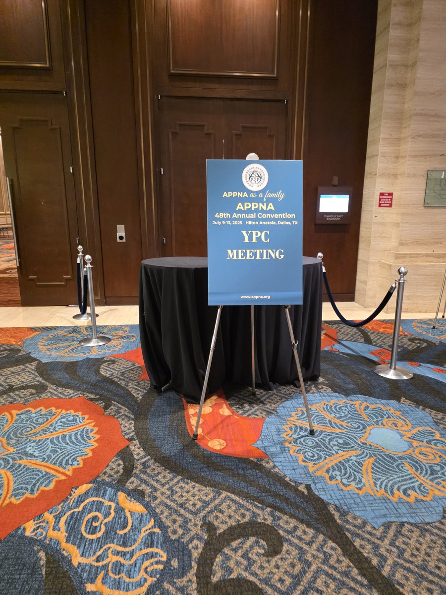 Arslaninayat's tweet image. YPC Session is moved to Chantilly room ! @AhmadRehanKhan
@siddsheikh
@APPNA @appnaypc 48th Convention in Dallas, Tx