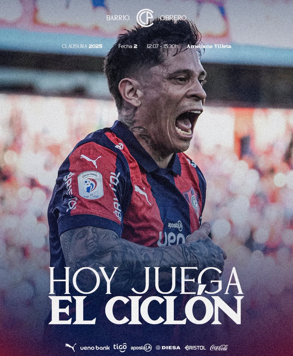 Día de #Cerro señores
Maravilloso día para GANAR!! 💪
Vamos #Cerro tu papá 🔵🔴