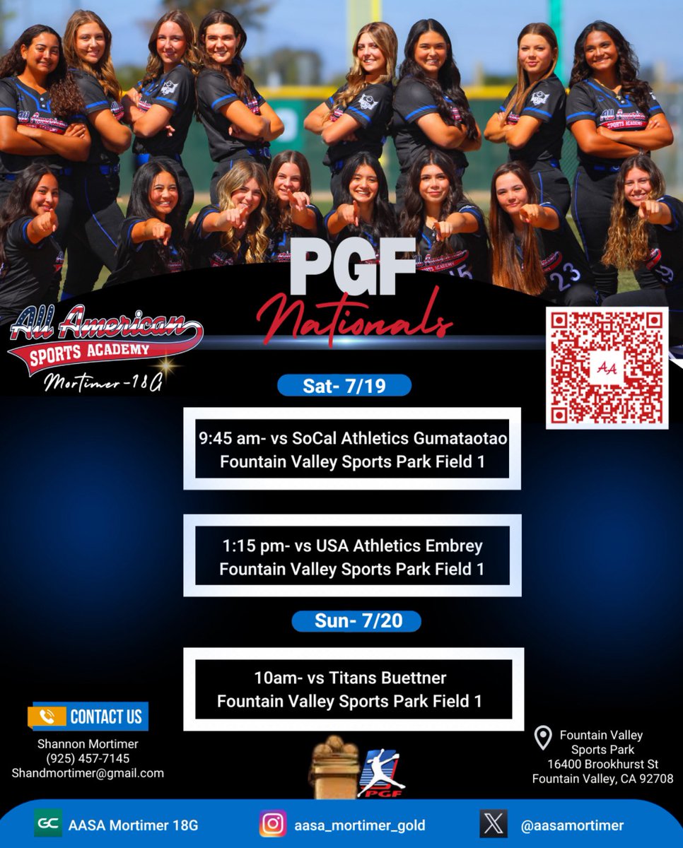 Olivia Hurtado 2025 (@oliviahurtado25) on Twitter photo This will be the last time my feet will touch the dirt for Nationals. One last ride for us 25’s. Let’s make it a long one!
See ya at the beach🏖️🥎❤️
<a href="/aasamortimer/">AASA-Mortimer 18u Gold</a> <a href="/AasaTeams/">AASA-Teams</a>
<a href="/Humboldt_SB/">Cal Poly Humboldt Softball</a> This will be the last time my feet will touch the dirt for Nationals. One last ride for us 25’s. Let’s make it a long one!
See ya at the beach🏖️🥎❤️
<a href="/aasamortimer/">AASA-Mortimer 18u Gold</a> <a href="/AasaTeams/">AASA-Teams</a>
<a href="/Humboldt_SB/">Cal Poly Humboldt Softball</a>