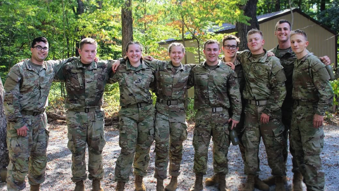 ArmyGuardOhio's tweet image. “With the #NationalGuard only requiring part-time service, I can begin taking advantage of my degree right away. It allows me to begin looking to enter my career field once I commission, rather than upon leaving the service.” -CDT Chase Purcell