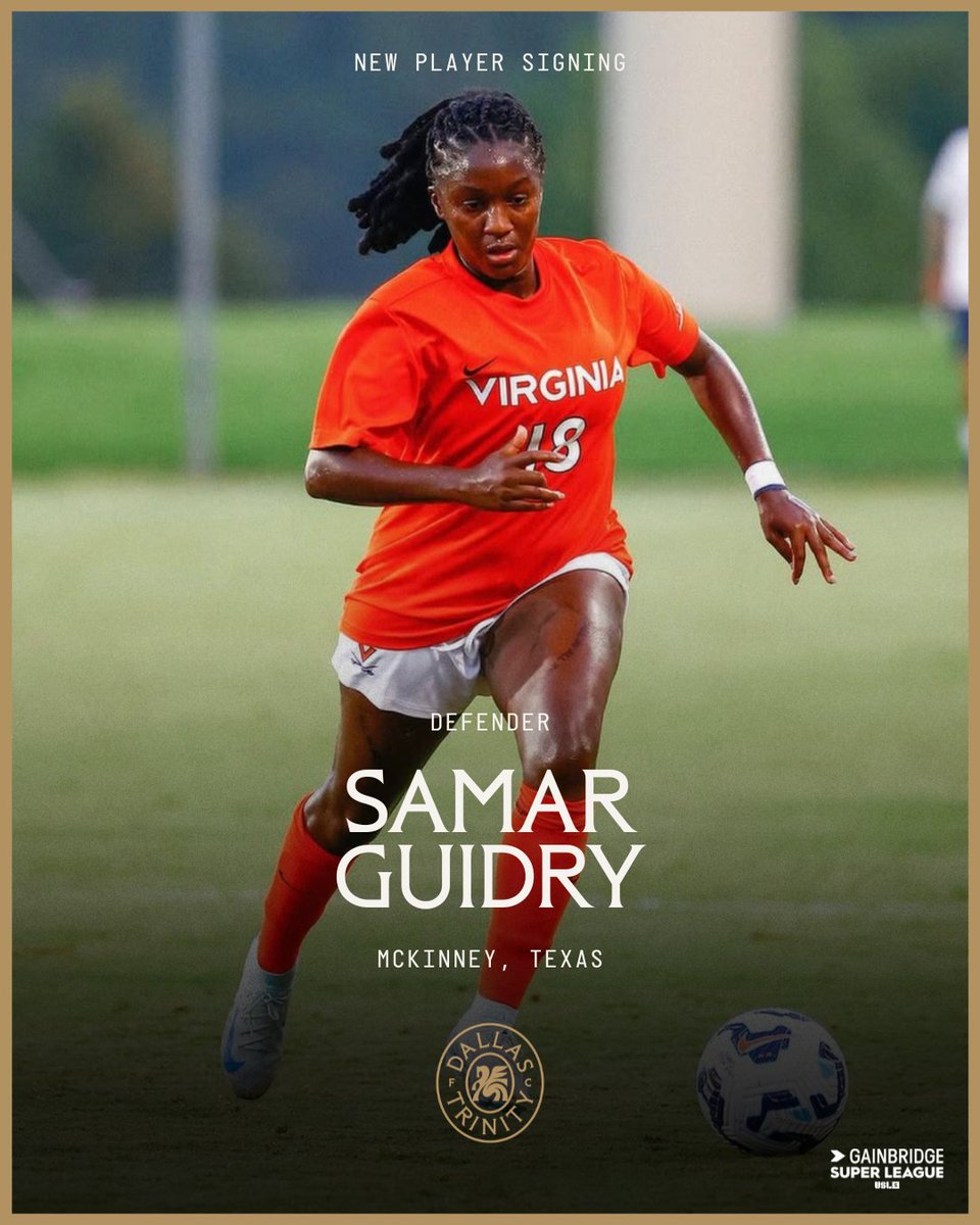 dallastrinityfc's tweet image. NEW PLAYER SIGNING ✍️
Dallas just got stronger. Welcome home, Samar.