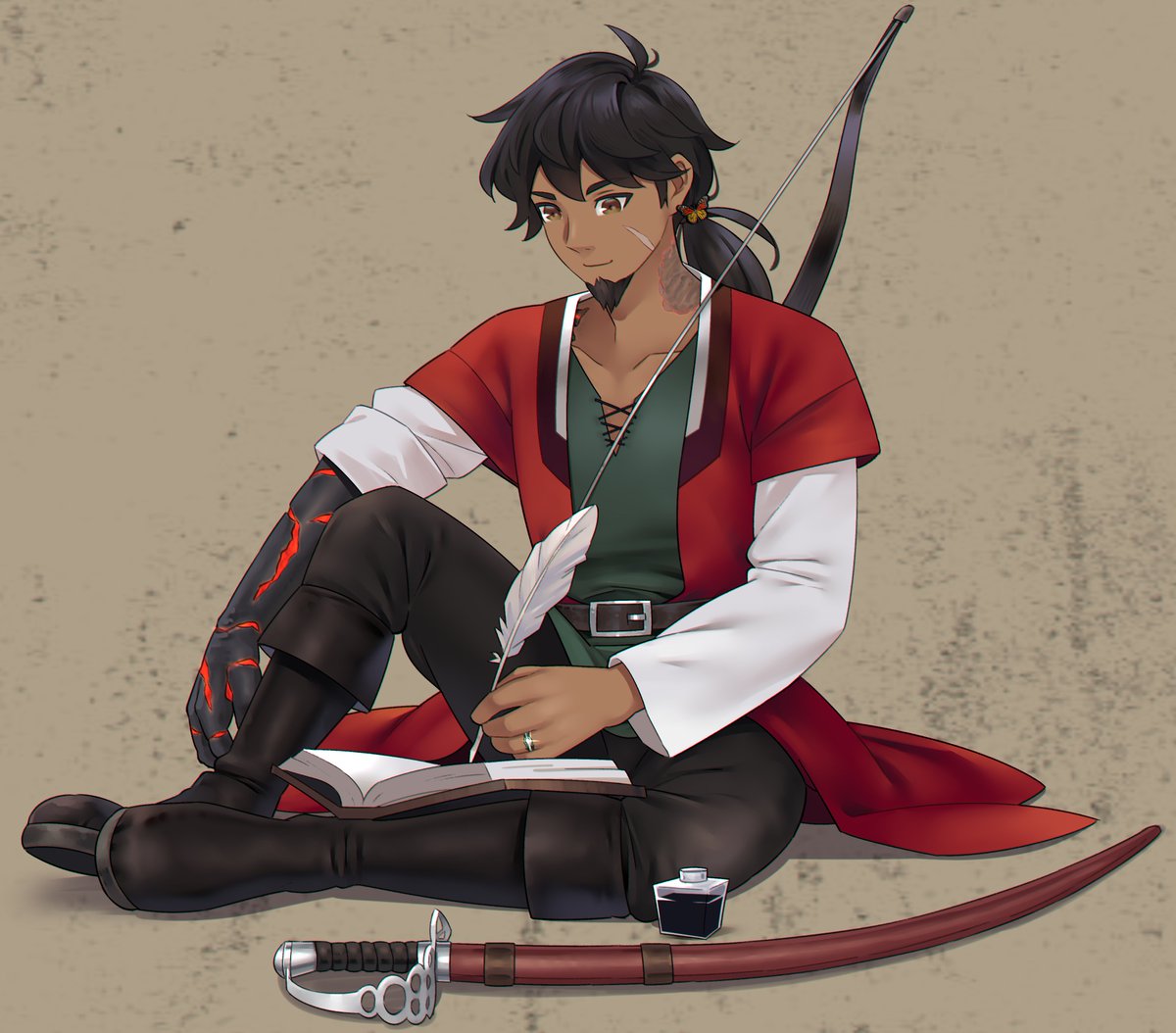 RedKite333's tweet image. Original Character by @TheManOfWaffle
Thank you so much!
#OC #originalcharacter