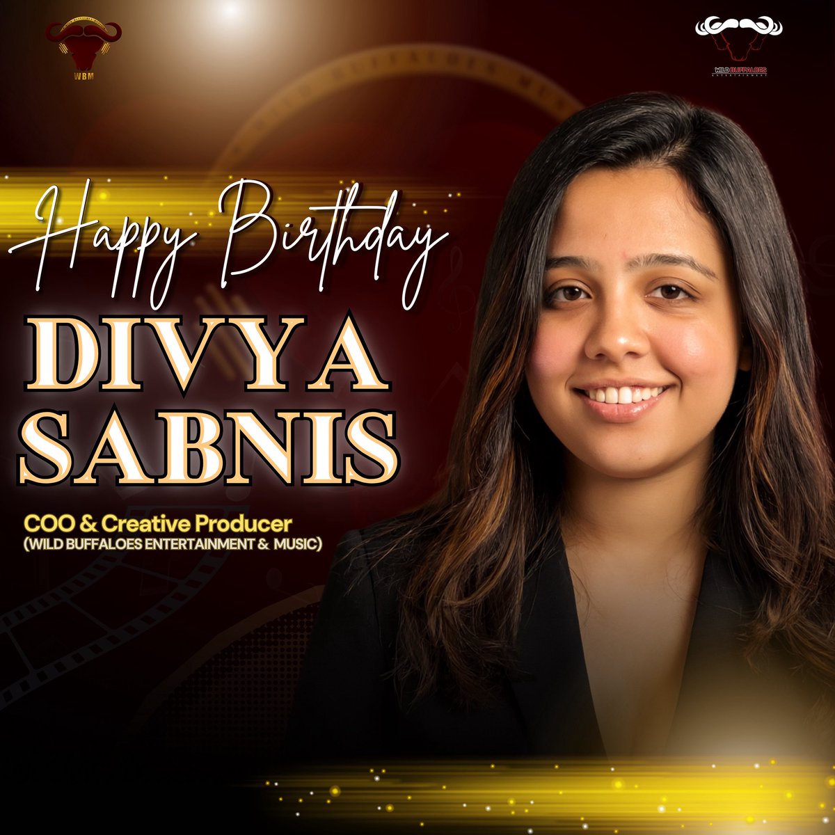 To the woman who runs the show and makes it look effortless. Happy Birthday, Divya Sabnis!
Making deadlines look easy and miracles look routine, that’s your superpower.

#CreativeProducer #WildBuffaloesCOO #HappyBirthday
#DivyaSabnis