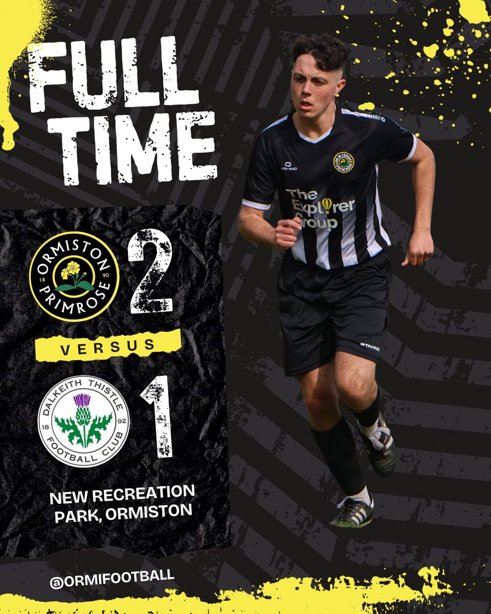 Ormiston Primrose Football Club (@ormifootball) on Twitter photo FT | Ormiston 2-1 Dalkeith Thistle
Thank you to <a href="/dalkeiththistle/">Dalkeith Thistle Football Club</a> for the game this afternoon in the scorching heat, all the best for the season ahead!
⚽️ TRIALIST
⚽️ Matthew Underhill FT | Ormiston 2-1 Dalkeith Thistle
Thank you to <a href="/dalkeiththistle/">Dalkeith Thistle Football Club</a> for the game this afternoon in the scorching heat, all the best for the season ahead!
⚽️ TRIALIST
⚽️ Matthew Underhill