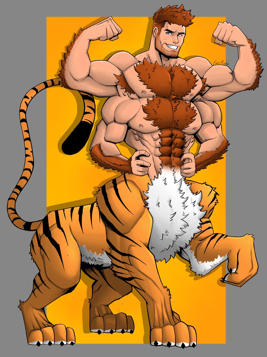 COMMISION DONE FOR <a href="/Gaygamer2004/">Jacob</a> 🐅🧡🧡🧡🧡