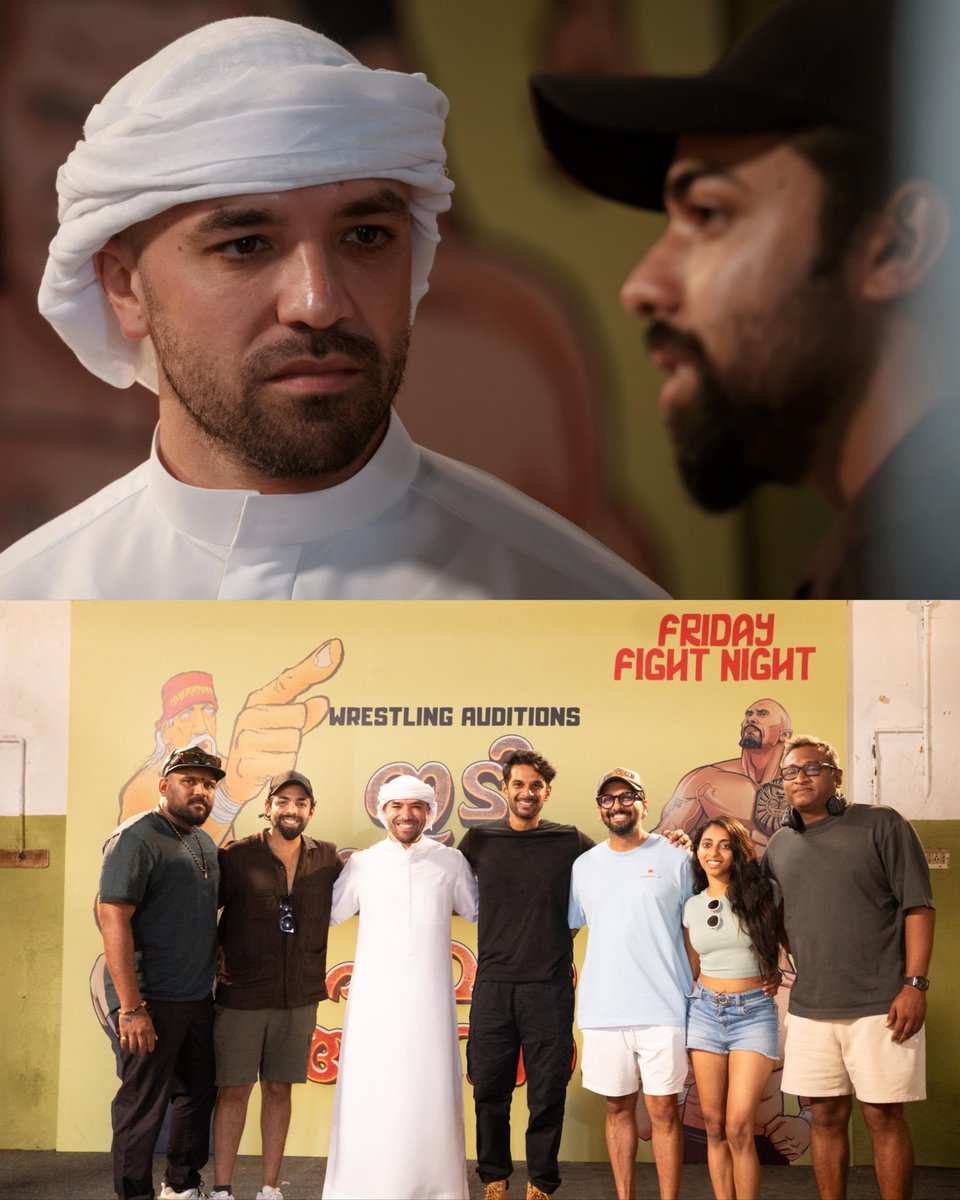 UAE’s Khalid Al Ameri hits Mollywood! 🇦🇪

Catch his cameo in #ChathaPacha: The Ring of Rowdies starring #RoshanMathew, #ArjunAshokan, Ishan Shoukath &amp; Vishak Nair.