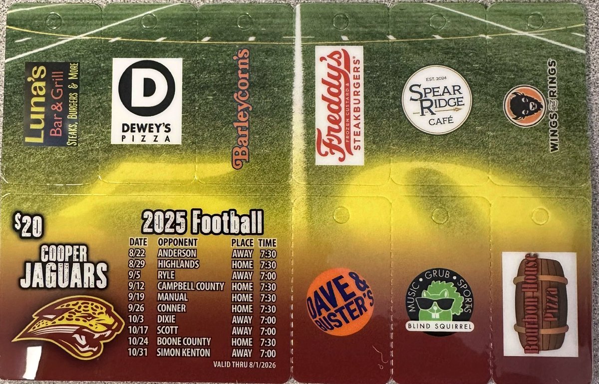 Cooper Football tweet media