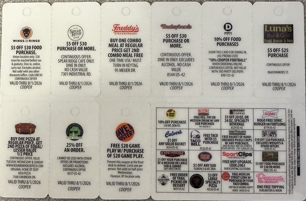 Find your favorite Jaguar and buy a Gold Card $20 #GoJags