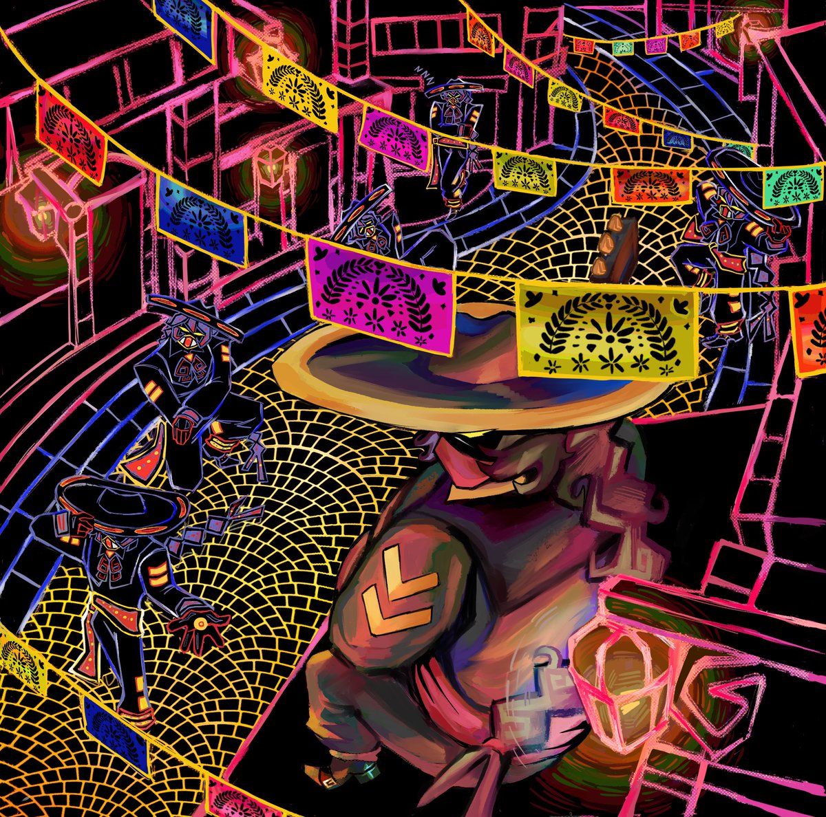 Ghost_Lizardz's tweet image. Ive been super invested in this game, the characters and songs are very cool #FlavorRave