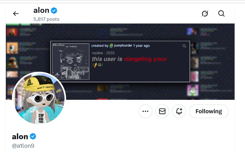 HkJWCKmoL6GfvwhqDwXLqwYJFheGyQB1VxM87usypump

pump.fun/profile/pumpfo…
$FOUNDER