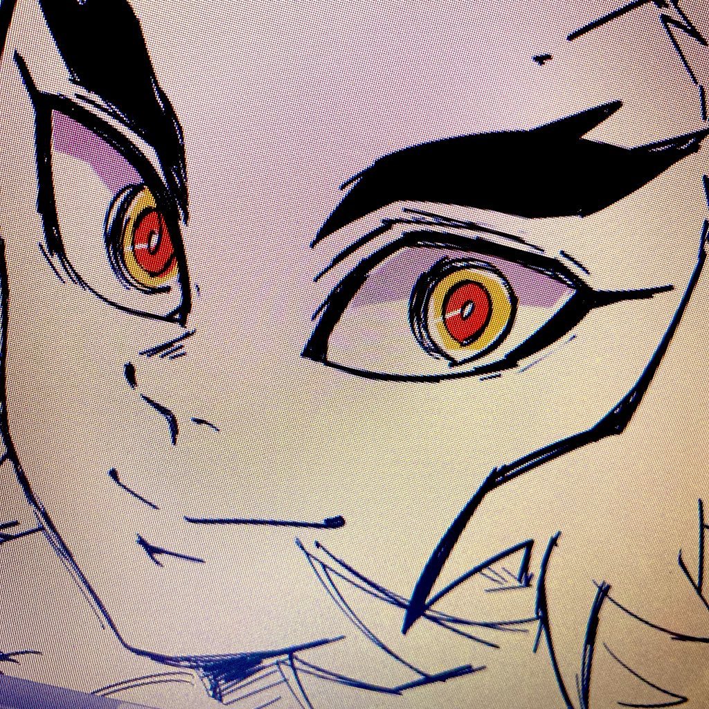 mo_nu_666's tweet image. 昔かいたれんごくでてきた