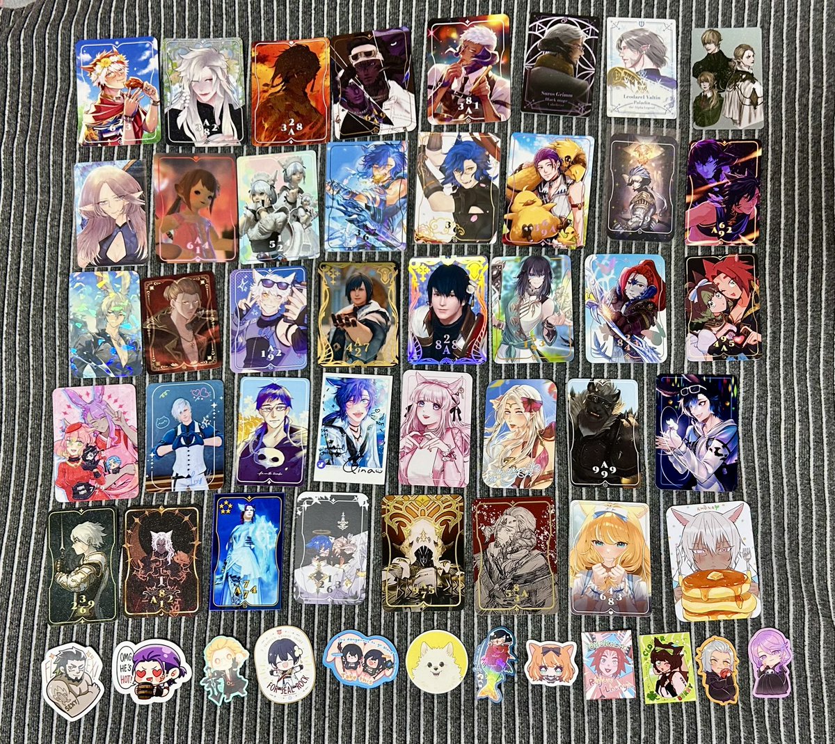 Today’s damage from #GF_P3 😂! it was nice to meet everyone!! 

งานเกมวันนี้สนุกมากค่ะ!!! ขอบคุณทุกคนที่มาแลกการ์ดกันนะคะ! 💖💖

#WoLderfulGathering