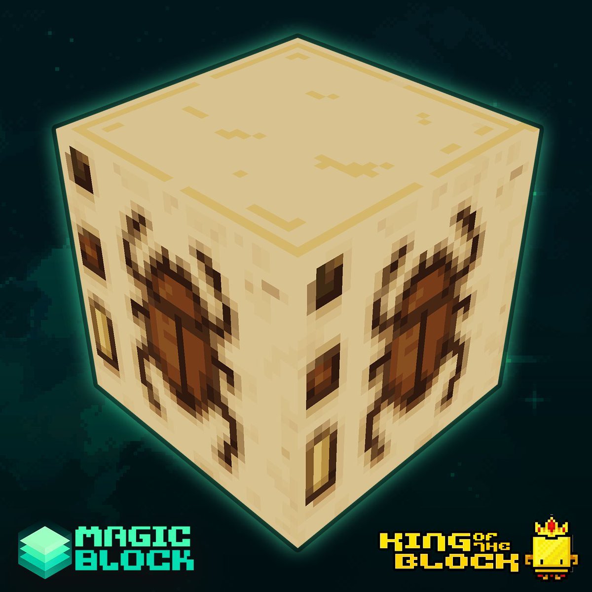 Look what crawled in at the last minute! 🪲 This awesome scarab block from <a href="/Xsebga/">sebga</a> is a last-minute treasure!

We're in the final hour of the "Ancient Egypt" quest for #KingOfTheBlock. It's now or never!

➡️ Link in bio to submit before the tomb is sealed!
#VoxelArt #Contest
