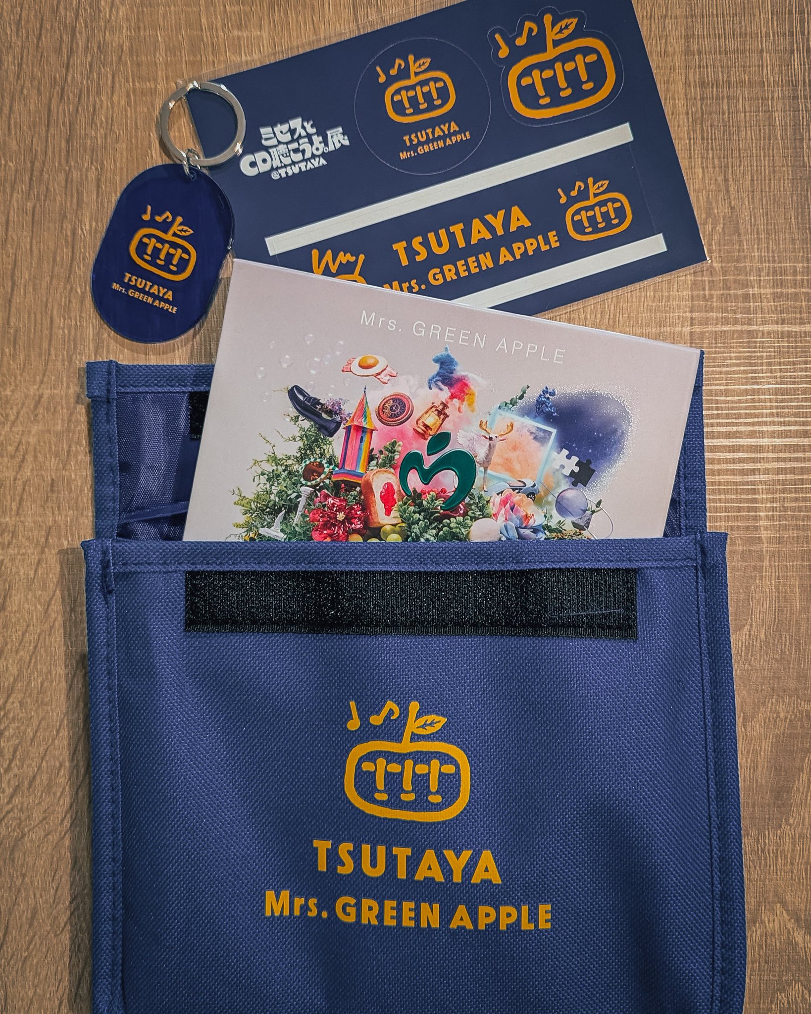 ミセス　TSUTAYA コラボ　グッズ　セット 昨日駆け込みで行ってきたTSUTAYA✖️ミセスのコラボ展示