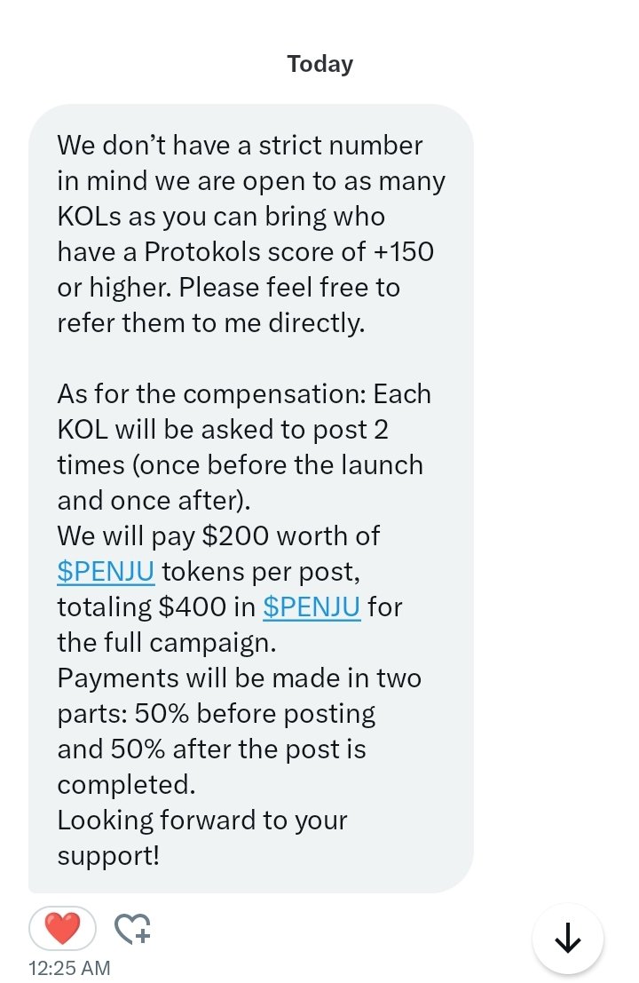 Abdulla8187's tweet image. Mutun 9 zasu kara amfana da yardar Allah.

Posting 2 zakayi gabadaya a aikin a farashin $400 in $PENJU Token, posting daya kafin listing and posting daya bayan listing, sannan ba lokaci daya za&apos;ayi payment ba, za&apos;a baka 50% kafin kayi posting sannan 50% bayan kagama posting, amma…