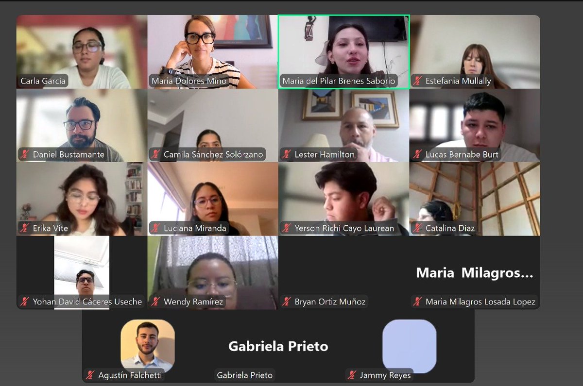 Madrugamos ☀️☕ en sábado para  dar una super clase sobre reparación integral a los estudiantes del Semillero LatAm de DDHH del Programa de Estado de Derecho de la <a href="/KASiusLA/">KASiusLA</a>.

¡Su compromiso con la convencionalidad y los DDHH es admirable!
