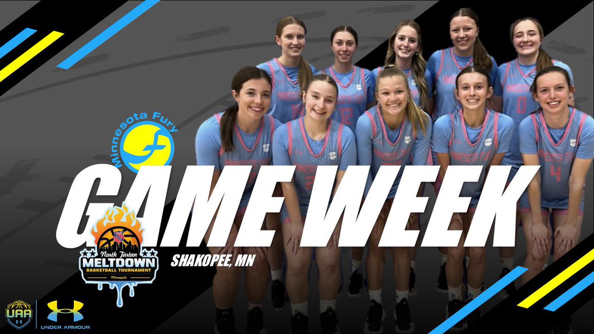 So-Minn Fury 2026 (@fury2026) on Twitter photo North Tartan Meltdown
July 11-13
Shakopee, MN
Saturday, July 12
🏀 MINN STARKS- Carpenter
⏰ 2:50
📍Shakopee HS ct 8
🏀 Game 4: TBD
⏰ 5:10
📍Shakopee HS
<a href="/SoMinnFury/">So-Minn Fury</a> <a href="/MinnesotaFury/">Minnesota Fury AAU</a> North Tartan Meltdown
July 11-13
Shakopee, MN
Saturday, July 12
🏀 MINN STARKS- Carpenter
⏰ 2:50
📍Shakopee HS ct 8
🏀 Game 4: TBD
⏰ 5:10
📍Shakopee HS
<a href="/SoMinnFury/">So-Minn Fury</a> <a href="/MinnesotaFury/">Minnesota Fury AAU</a>