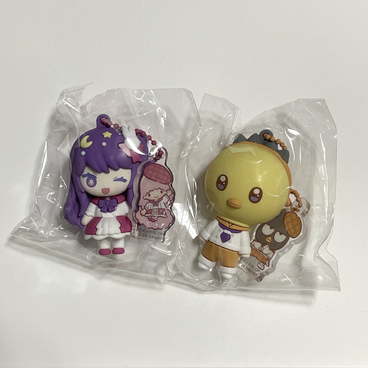 naa_02u's tweet photo. 推しの子 サンリオ シークレットマスコットチャーム
ガチャガチャ 交換

譲 星野アイ(ララ)、ピエヨン(バットばつ丸)

求 有馬かな(マイメロ)

○郵送希望

ご気軽にお声掛けください🎀💬 https://t.co/XlcDXW9jtm