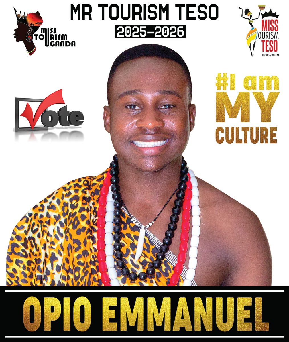 Now is the time.
#IAmMyCulture
#MissTourismTeso2025
#MrTourismTeso2025
#GrandFinaleAugust2nd
#ExploreUganda