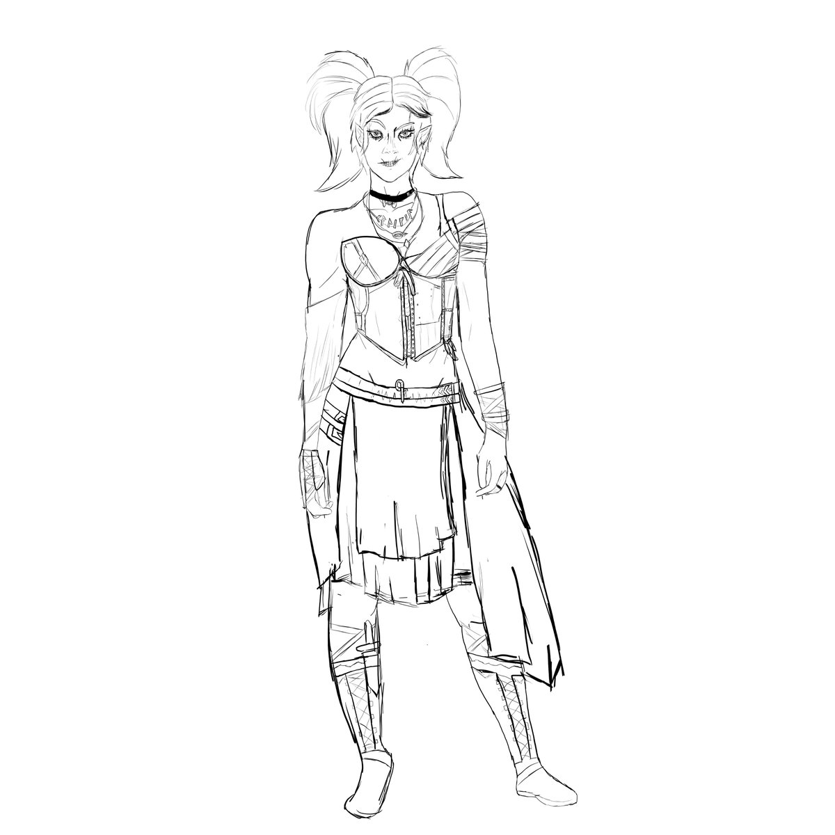 Hyrthametta's tweet photo. 7/5/24
Remade my old dnd character for a pathfinder 2e game, fitting her new class as a Witch.

#art #digitalart #oc #dnd #pathfinder https://t.co/fyyL1MqiPU