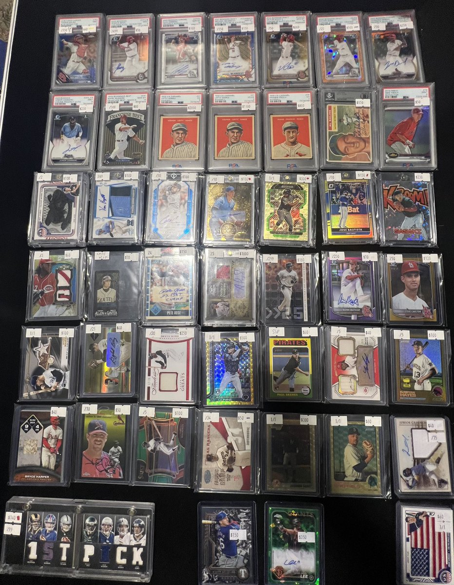 ConnorsCards_'s tweet photo. All set up at the Nashville Card Show https://t.co/qcgH4V0zhp