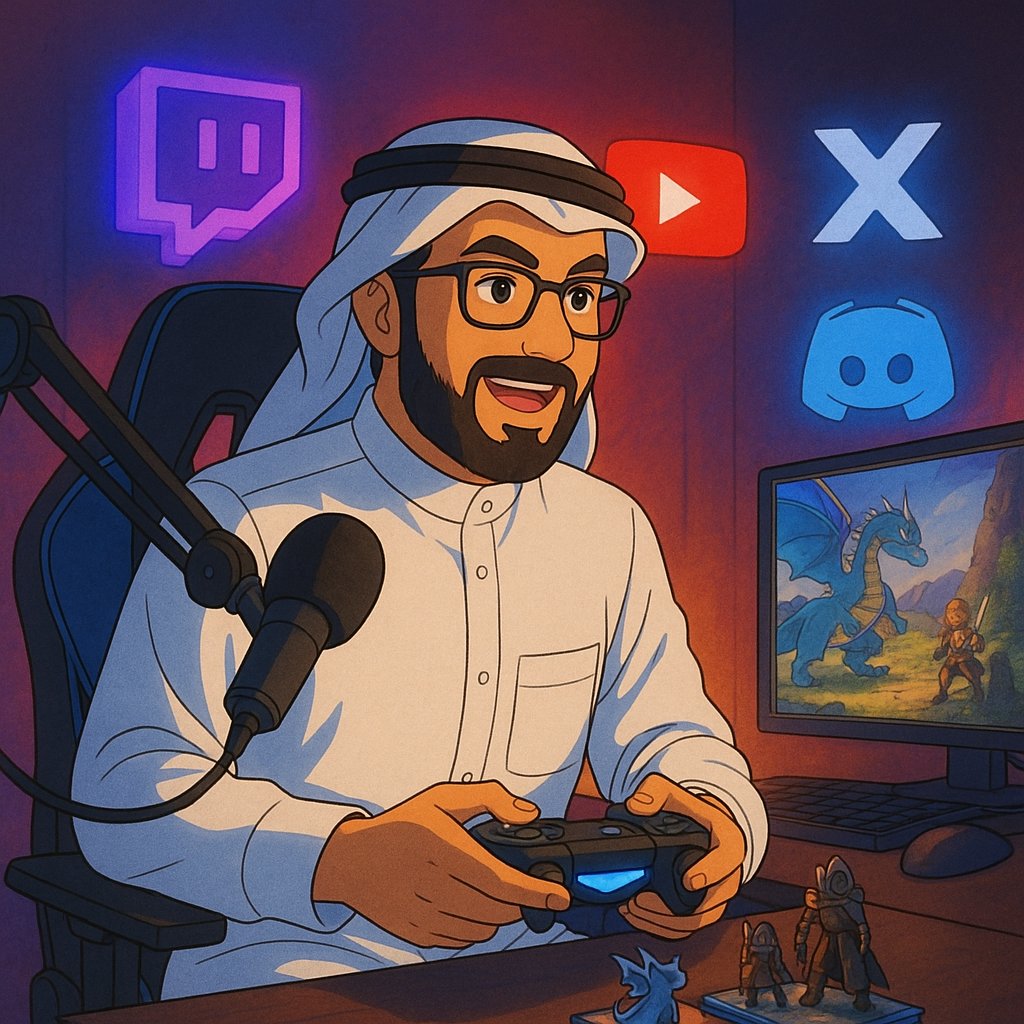 Talal Al-Saeedi - طـ لـ ا ل (@talal_alsaeedi) on Twitter photo 🎮🔥 البث المنتظر!
الساعة 9 مساءًَ بتوقيت الكويت ومكة المكرمة
راح أطلع معاكم بث مباشر على كل من منصات قناتنا وقناتكم <a href="/luckygenGamers/">LuckyGenGamers</a> في..
📺 Twitch + YouTube (الروابط في الأسفل)
وأيضاً عبر حسابي في منصة X
📞 بأخذ مداخلاتكم الصوتية عن طريق الـ Discord، الرابط: 🎮🔥 البث المنتظر!
الساعة 9 مساءًَ بتوقيت الكويت ومكة المكرمة
راح أطلع معاكم بث مباشر على كل من منصات قناتنا وقناتكم <a href="/luckygenGamers/">LuckyGenGamers</a> في..
📺 Twitch + YouTube (الروابط في الأسفل)
وأيضاً عبر حسابي في منصة X
📞 بأخذ مداخلاتكم الصوتية عن طريق الـ Discord، الرابط: