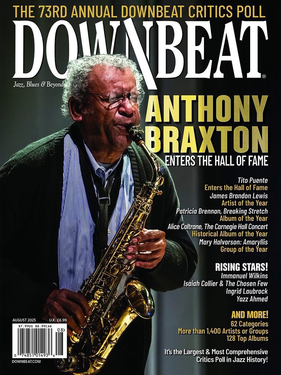 AACM New York (@aacmnewyork) on Twitter photo Congratulations @aacmnewyork member Anthony Braxton is in the Hall of Fame! <a href="/DownBeatMag/">DownBeat Magazine</a> Congratulations @aacmnewyork member Anthony Braxton is in the Hall of Fame! <a href="/DownBeatMag/">DownBeat Magazine</a>