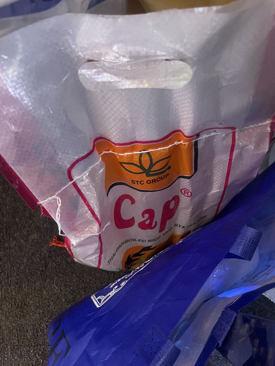 PHolopade's tweet image. I just got a bag of rice, yay me😁
