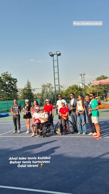 Repost from tenniswithugur AHAL TEKE BİNİCİLİK TESİSLERİ

Ahal teke tenis kulübü
Bahar tenis turnuvası
Ödül töreni 🎾#AkınAkınözü