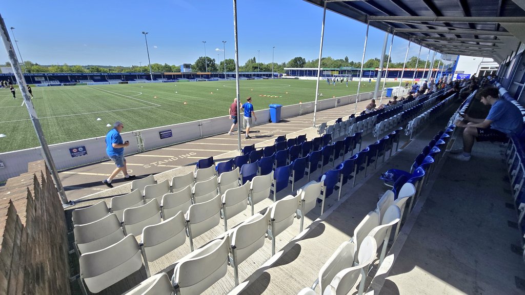 paul_gtastic's tweet image. Saturday 12 July 2025
New Lodge, Billericay
Pre-season Friendly
Billericay Town 0-2 Braintree Town
Att: 339 | £5 | 36pp multi-game prog.
