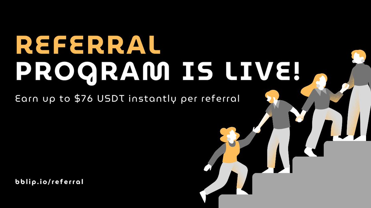 🚀 Excited to share our brand new Referral Program!
Invite friends, build the community, and earn up to $76 USDT instantly for every successful invite!

Here’s how it works 🧵👇