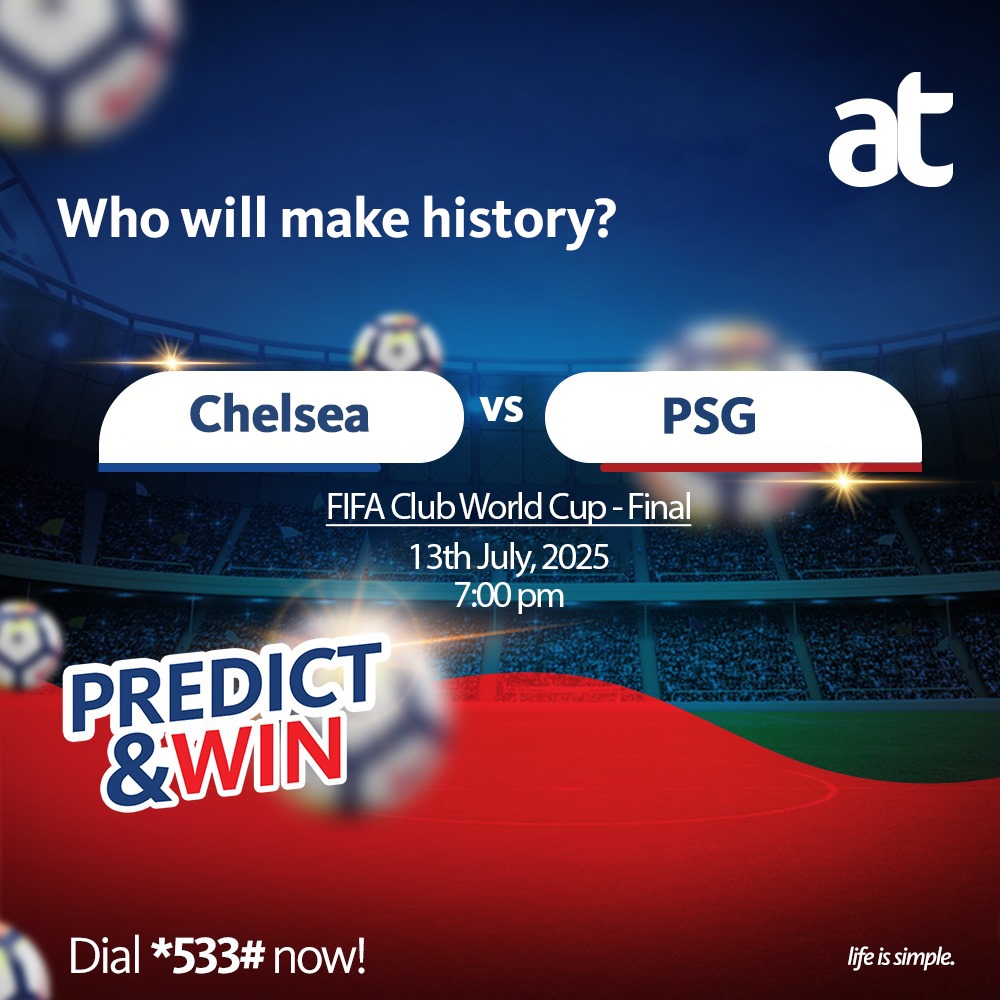 theatghana's tweet image. First to lift it. First to write history in the first-ever expanded Club World Cup.
Predict the final scoreline before the match ends to win a FREE Sika Kokoo bundle.
#predict&win #AT #CWC #ChelseavsPSG #CWCFinal