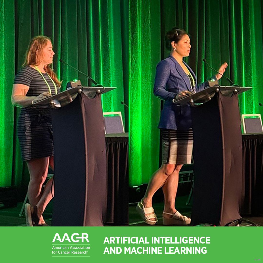 AACR (@aacr) on Twitter photo Machine Learning and AI for Radiological Imaging: Catherine Coolens and Caroline Chung discussed this topic in a plenary session at the AACR Special Conference on Artificial Intelligence and Machine Learning.
#AACRai25 <a href="/ca_chung/">Caroline Chung, MD</a> Machine Learning and AI for Radiological Imaging: Catherine Coolens and Caroline Chung discussed this topic in a plenary session at the AACR Special Conference on Artificial Intelligence and Machine Learning.
#AACRai25 <a href="/ca_chung/">Caroline Chung, MD</a>