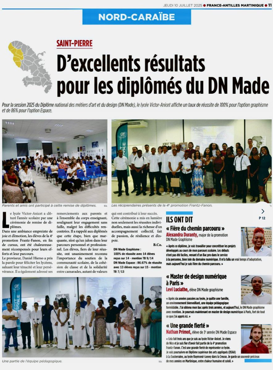 Promotion #dnmade 2025 « Frantz FANON » au <a href="/lpovanicet/">Lycée Polyvalent Victor Anicet</a>