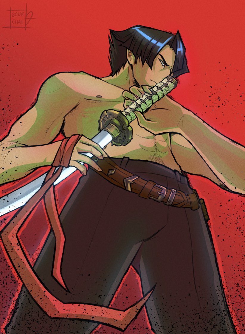 sourchai's tweet image. samurai with a mission #tgaa #dgs #kazumaasogi